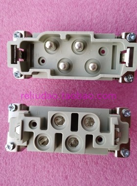 HARTING连接器09380062611公芯HAN-K4/0-M四芯80A/830V浩亭新原装