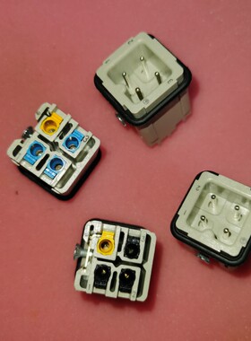 HARTING连接器09200032634公芯四针HAN-3A-M 1.5MM新09200032734