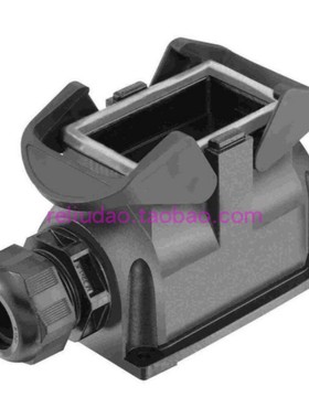 HARTING连接器19413100232黑色高座HAN-ECO-MOD-10HSM1-M32浩亭