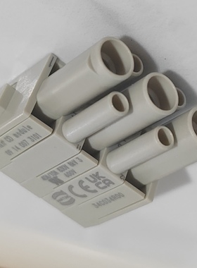 HARTING 连接器 09140073101 母芯 HAN-CD组合 3芯40A 4芯10A浩亭