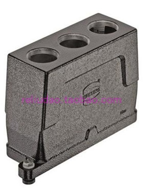 HARTING连接器19400240467黑色高上壳HAN-24HPR-HTE-SL-3*M32原装
