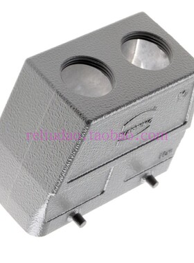 HARTING连接器09300160462双孔上壳HAN-16B-HTE-4B-2PG21浩亭原装