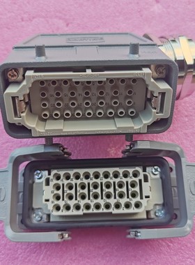 HARTING连接器09320323001公芯HAN-32EE-M冷压型16A/500V原装现货