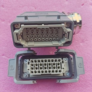 500V原装 M冷压型16A 现货 32EE HARTING连接器09320323001公芯HAN