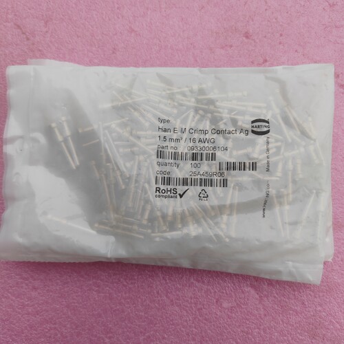 09330006104冷压针HARTING6204
