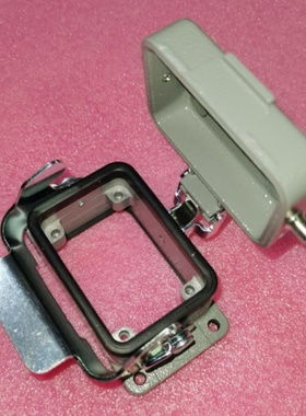 HARTING连接器09300060318MLC单扣底座HAN6B-HBM-DB-HBM-SL金属盖