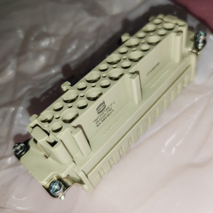 HARTING连接器09332242702母芯HAN-24E-HMC-F-c弹片式浩亭原装