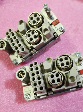 HARTING连接器09140023101模块HAN-Quintax原装09150043013四针芯