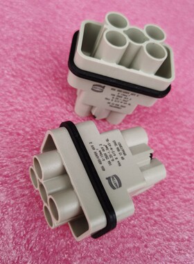 HARTING连接器09120062663公芯09120062763浩亭HAN-Q4-2-M-AS-QL