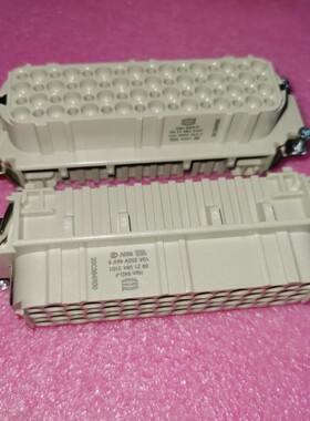 HARTING连接器09210643101母芯HAN-64D-F冷压型10A/250V浩亭现货