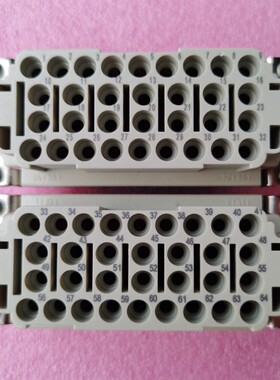 HARTING连接器09320323111母芯HAN-32EE-F浩亭33-64冷压德国原装