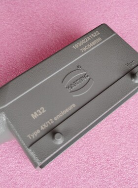 HARTING连接器19300241522上壳侧出线HAN24B-HSE-M32原装双扣浩亭