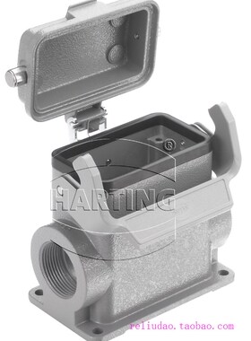 HARTING连接器09300102296高底座Han-10B-asg2-LB-K-16新哈丁原装