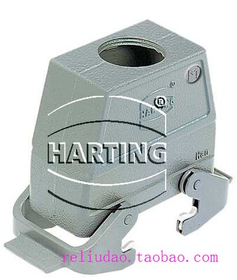 HARTING连接器19300160437高上壳带双扣HAN-16B-gg-QB-M32原装品