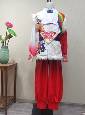 【工厂店】绥德榆林新款陕北全国秧歌展演跳舞服装女扇子舞演出服