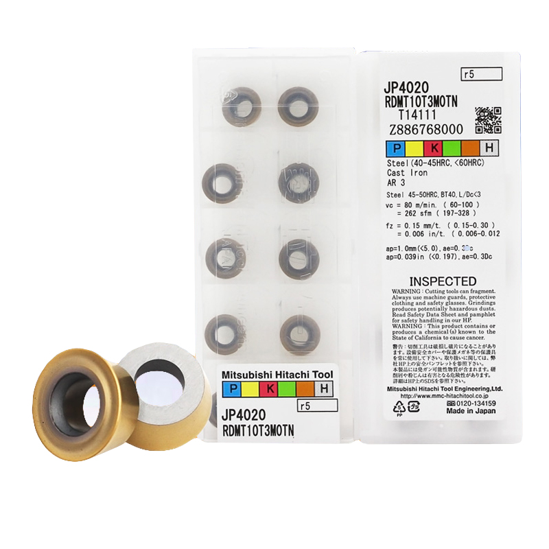 原装进口日立RDMW1003MOTN JP4020数控铣刀片RDMT10T3 R6R5圆刀粒