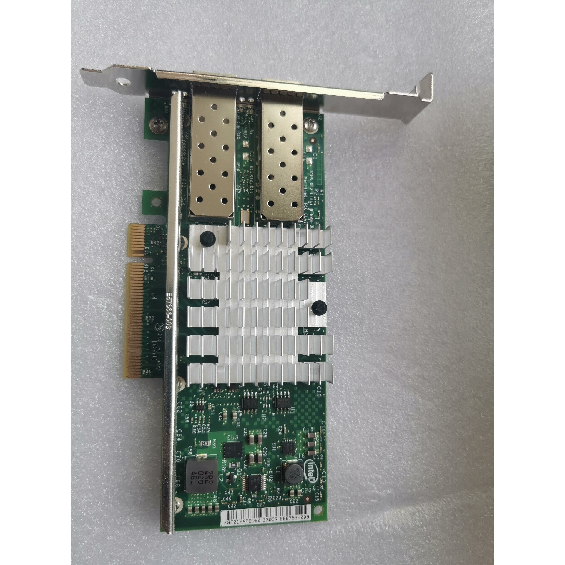 原装Intel X520-DA2 10G万兆网卡,9.9新2咨询维修咨询维修