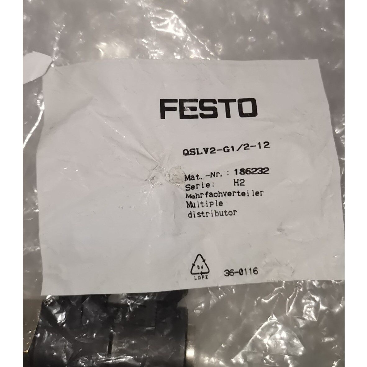 FESTO QSLV2G1/212 中空复合式多孔接头咨询维修咨询维修