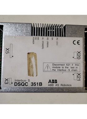 ABB 机器人配件 DSQC 351B 3HNE00006-咨询维修咨询维修