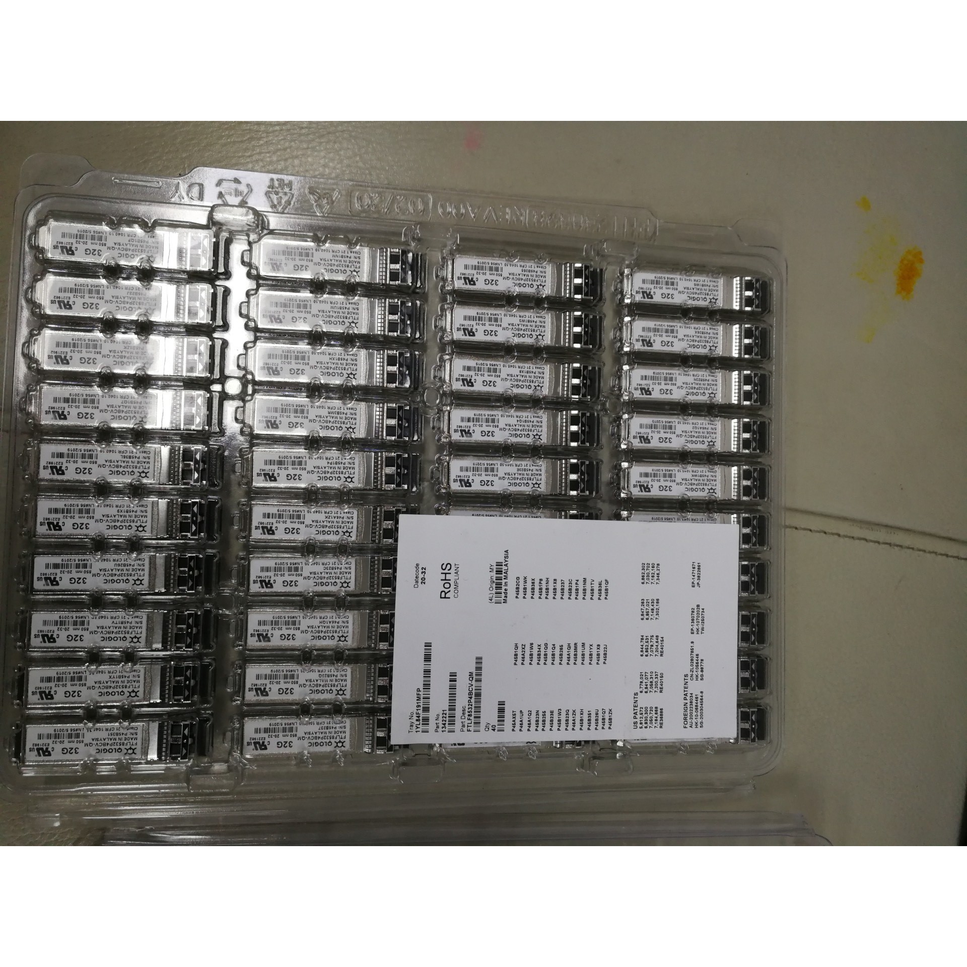 FTLF8532P4BCV-QM finisar全新32G存咨询维修咨询维修