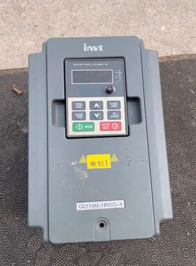 英威腾变频器 GD1001R5G4都有面板变频器功能咨询维修