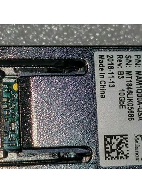 手Mellanox MAM1Q00AQSA原装成咨询维修
