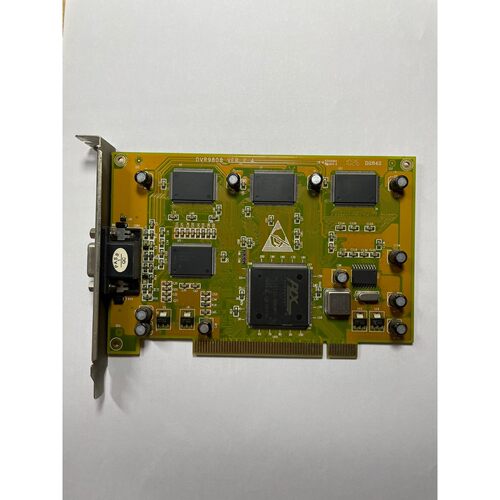 正品波粒监控卡V2.4 DVR9808 程八路监控视频采集卡咨询维修咨询
