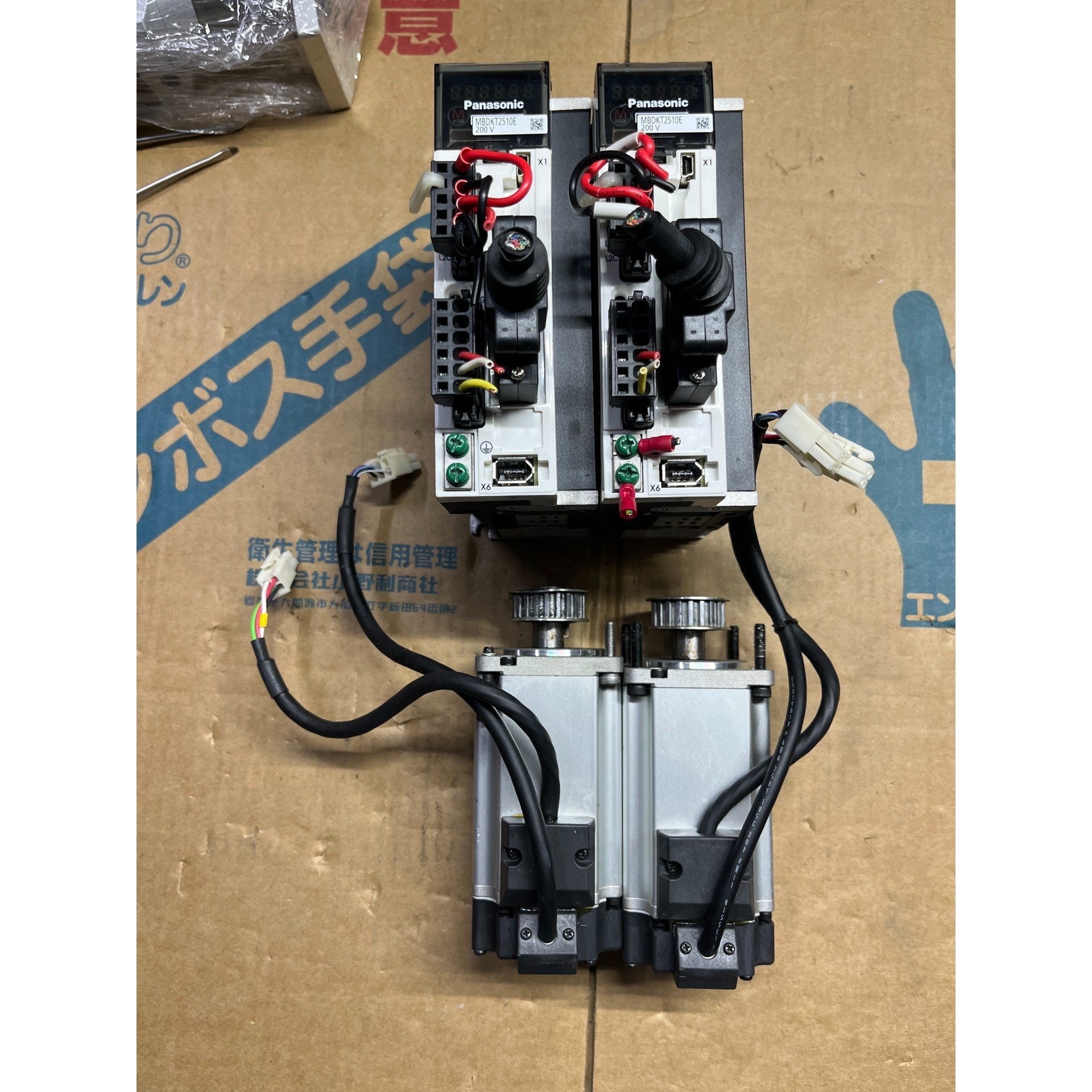 松下驱动器MBDKT2510E 220V 400W+伺服电机咨询维修咨询维修