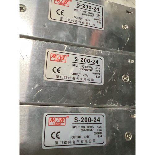 明纬s20024...24V8.5A二手拆机成色如图咨询维修咨询维修