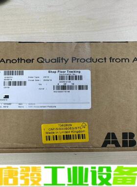 ABB CM15/000S0E0/STD 工程余货 维修询价