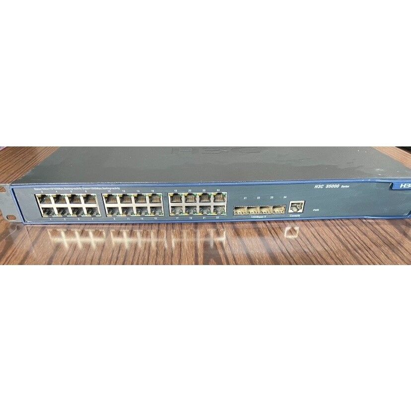 H3C S5024P 24口千兆二层交换机 公司下架的机器咨询维修咨询维修
