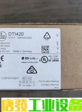 全新原装正品 IFM易福门 DTI420 传感器 实物拍摄  议价下单