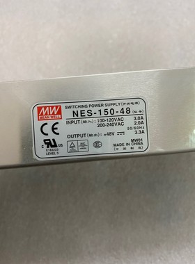 明纬NES15048电源48V 3.3A 拆机货咨询维修咨询维修