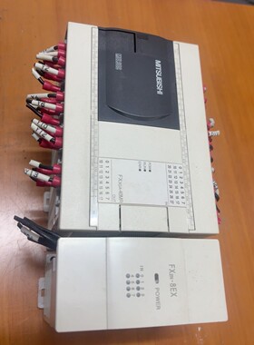 三菱FX3GA40MTCM带FX2n8EX扩展一套咨询维修