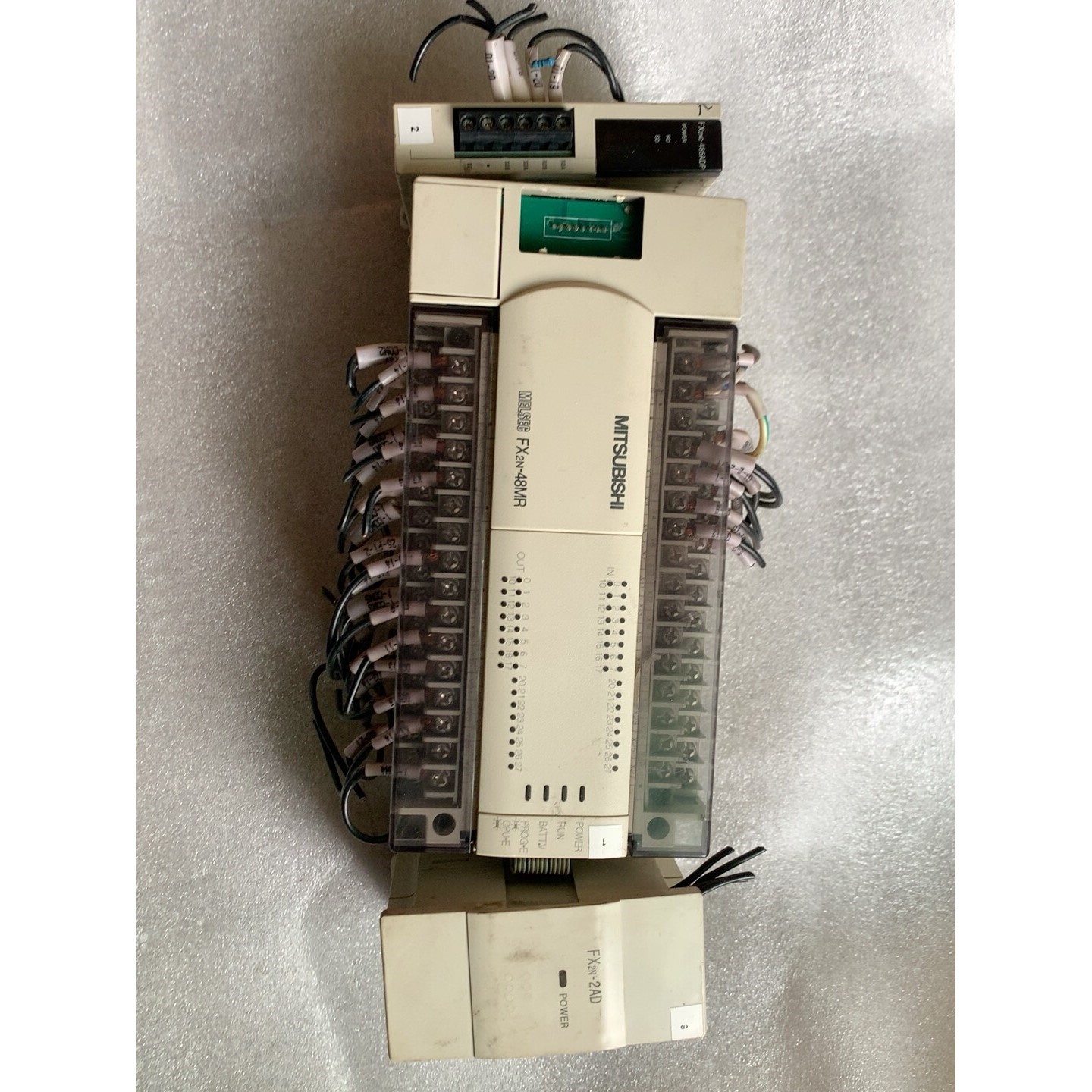 三菱PUC拆机一台FX2N48MR001实物拍摄三咨询维修咨询维修