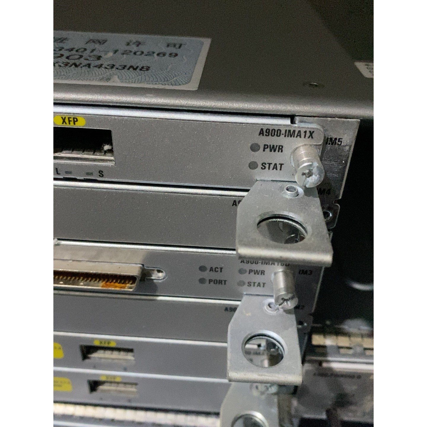 思科ASR 903机箱,带3张A900-IMA1X板卡(单咨询维修咨询维修
