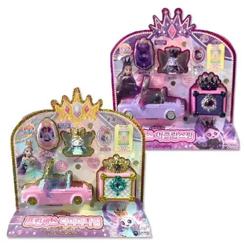 韩国奇妙萌可系列第七季新品月神萌可月食萌可女孩敞篷车玩具套装