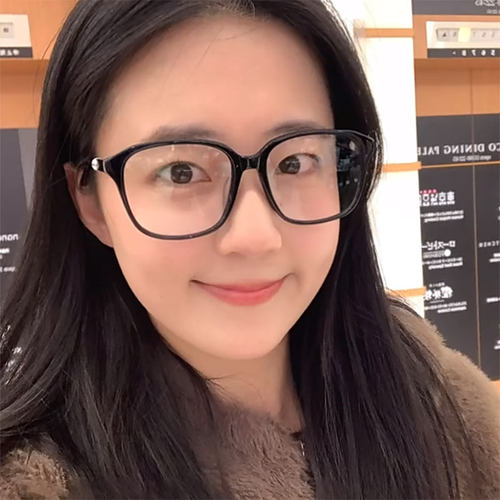 黑框眼镜女素颜神器高级感方圆脸