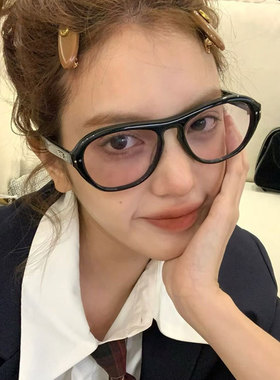 太阳眼镜女个性超酷大框墨镜显瘦