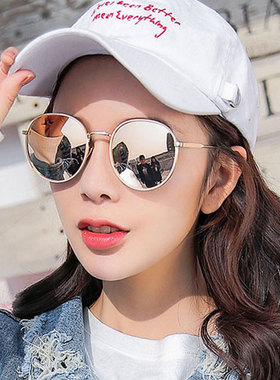 粉色偏光墨镜女款太阳镜防紫外线