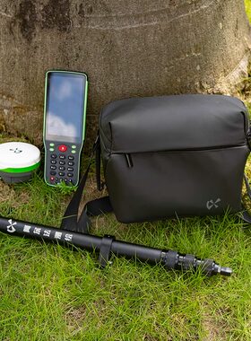 阿尔法测绘 伸缩对中杆1.6m 便携测量包容量大 通用手簿手机托架