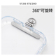 可360度旋转超薄手机挂绳夹片不锈钢高端金属垫片结实卡贴手机壳