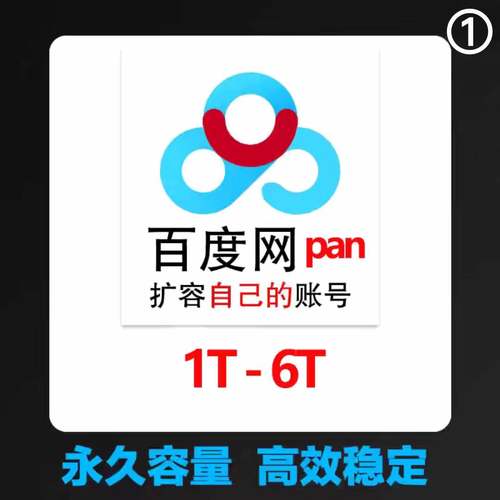百度网盘扩容自己盘空间永久容量不爆盘不修复100G500G1T2T3T4T5T