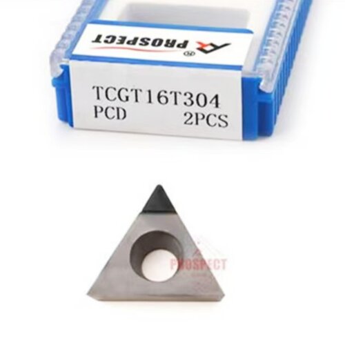 数控金刚石刀片TCGT16T304/TCGT110204 PCD铜铝/CBN氮化硼淬火钢