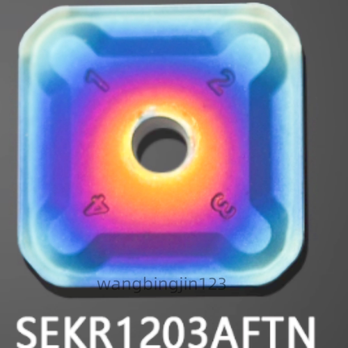 四方45度精铣刀片SEKN1504金属陶瓷双头铣刀片SEER1203龙门铣刀片