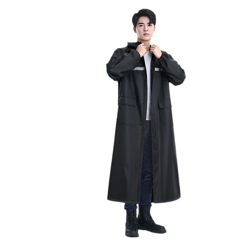 雨衣衣长140cm加厚加长连体成人防雨服电动车适合高个子raincoat