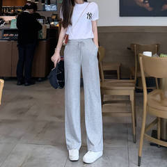 Suit female Summer Student Korean new loose and thin couple Casual Short Sleeve T-shirt and trousers two piece set