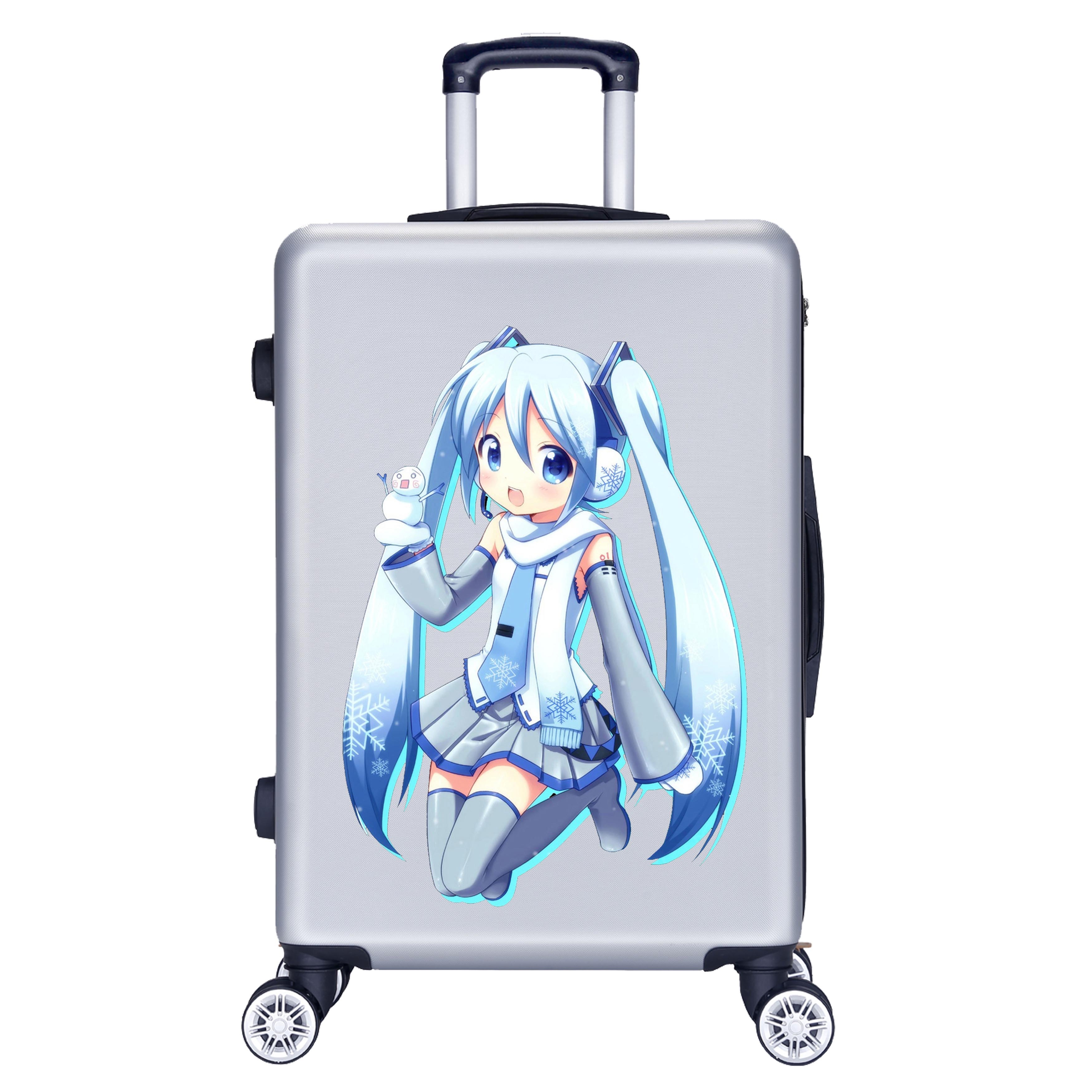 朵拉麦吉儿童拉杆箱初音未来儿童行李箱二次元周边miku学生20寸万