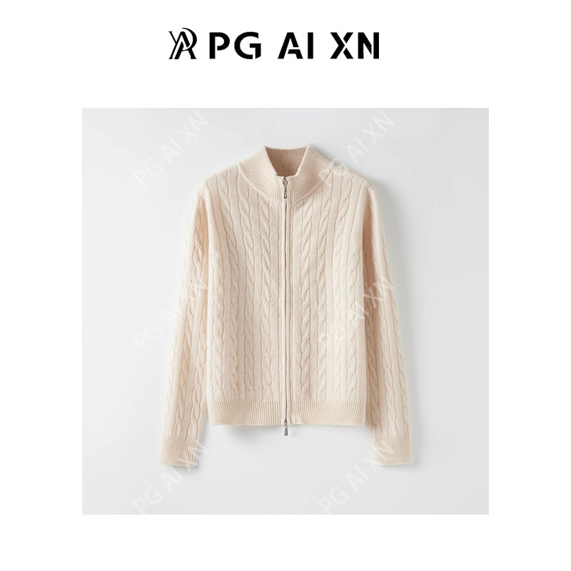 【书婷专享】PG Ai XN/品归 冬季新品绞花开衫 PGXN 1350
