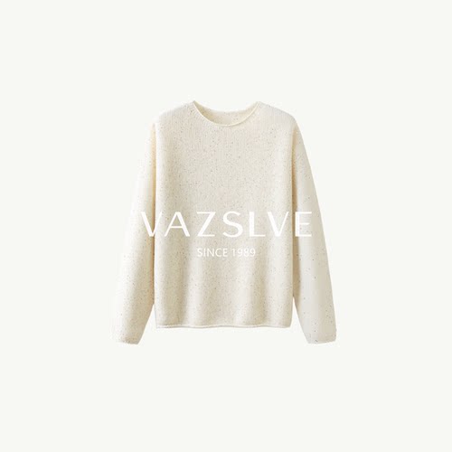 【VAZSLVE/全新奢品】捡漏 “满天银河”圆领羊毛衫 PGXN3237